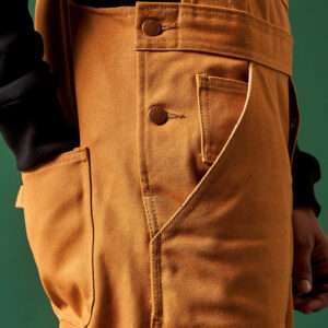 Alternative view of Bib & Brace Overall - Rust