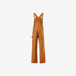 Men's rust bib & brace overall by Sweet-Orr & Co.