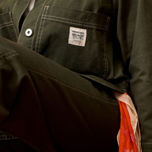 Cropped Shacket - Fatigue - Image 3