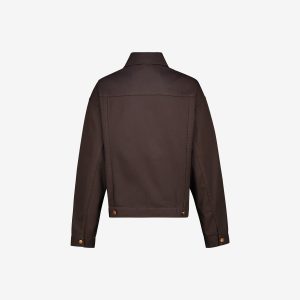 Women's choc dropped shoulder wappinger jacket by Sweet-Orr & Co.