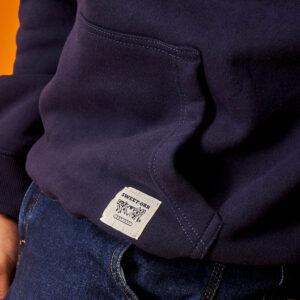 Hoodie - Navy - Image 4