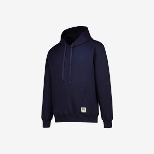Unisex navy hoodie by Sweet-Orr & Co.