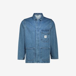 Men's light wash men's conti jacket by Sweet-Orr & Co.