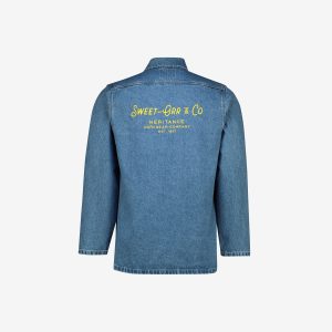 Men's light wash men's conti jacket by Sweet-Orr & Co.