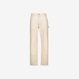 Men's unbleached painters pant with gold stitching by Sweet-Orr & Co.