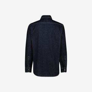 Men's dark wash shacket by Sweet-Orr & Co.