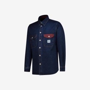 Men's medium wash shacket by Sweet-Orr & Co.