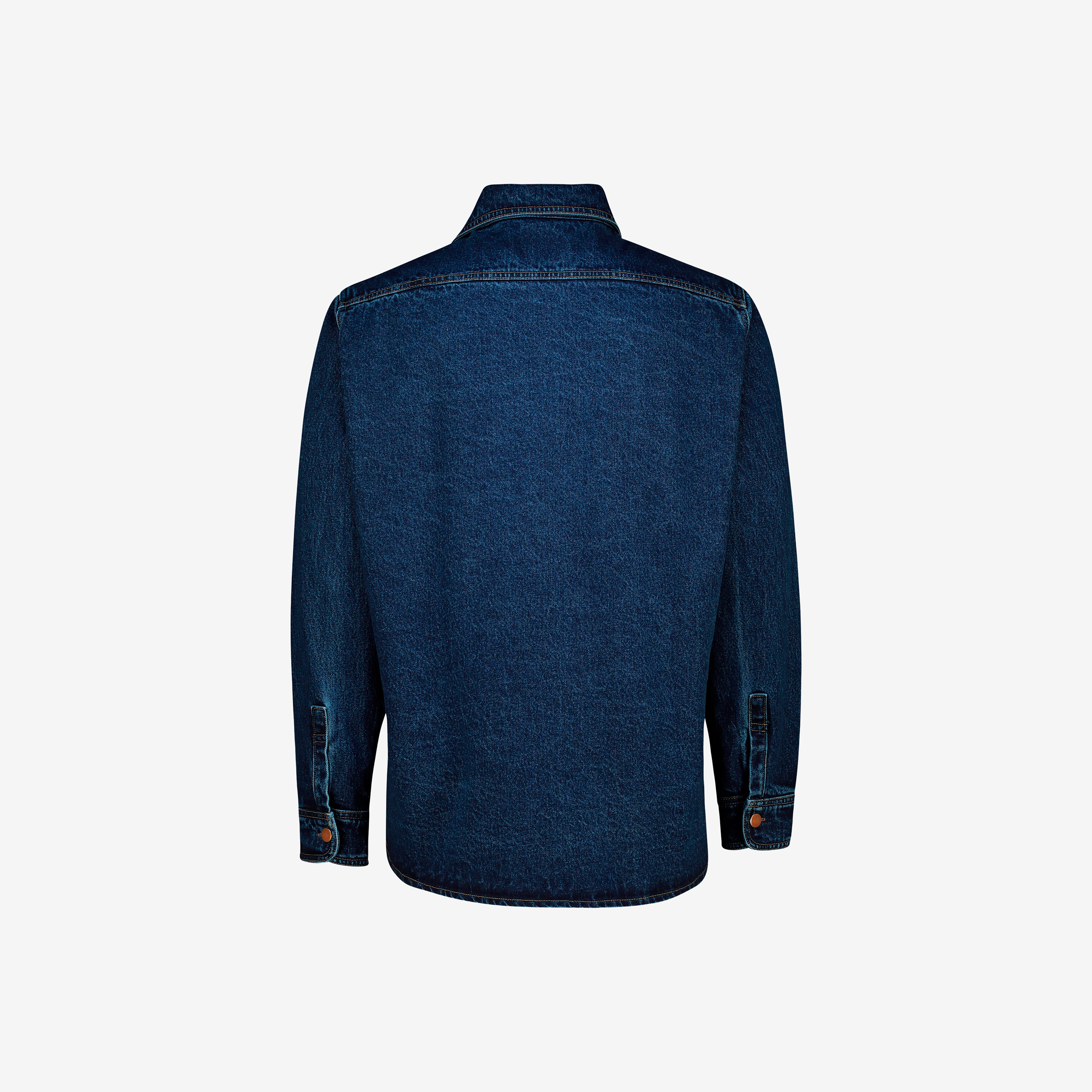 Men's medium wash shacket by Sweet-Orr & Co.
