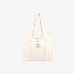 Unisex cream shopping bag by Sweet-Orr & Co.