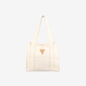 Unisex cream shopping bag by Sweet-Orr & Co.