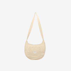Unisex cream sling bag by Sweet-Orr & Co.