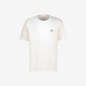Winter white 250gsm 100% cotton Sweet-Orr & Co. boxy T-shirt with short sleeves and crew neckline