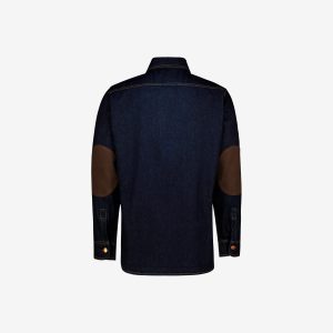 Men's dark wash shacket by Sweet-Orr & Co.