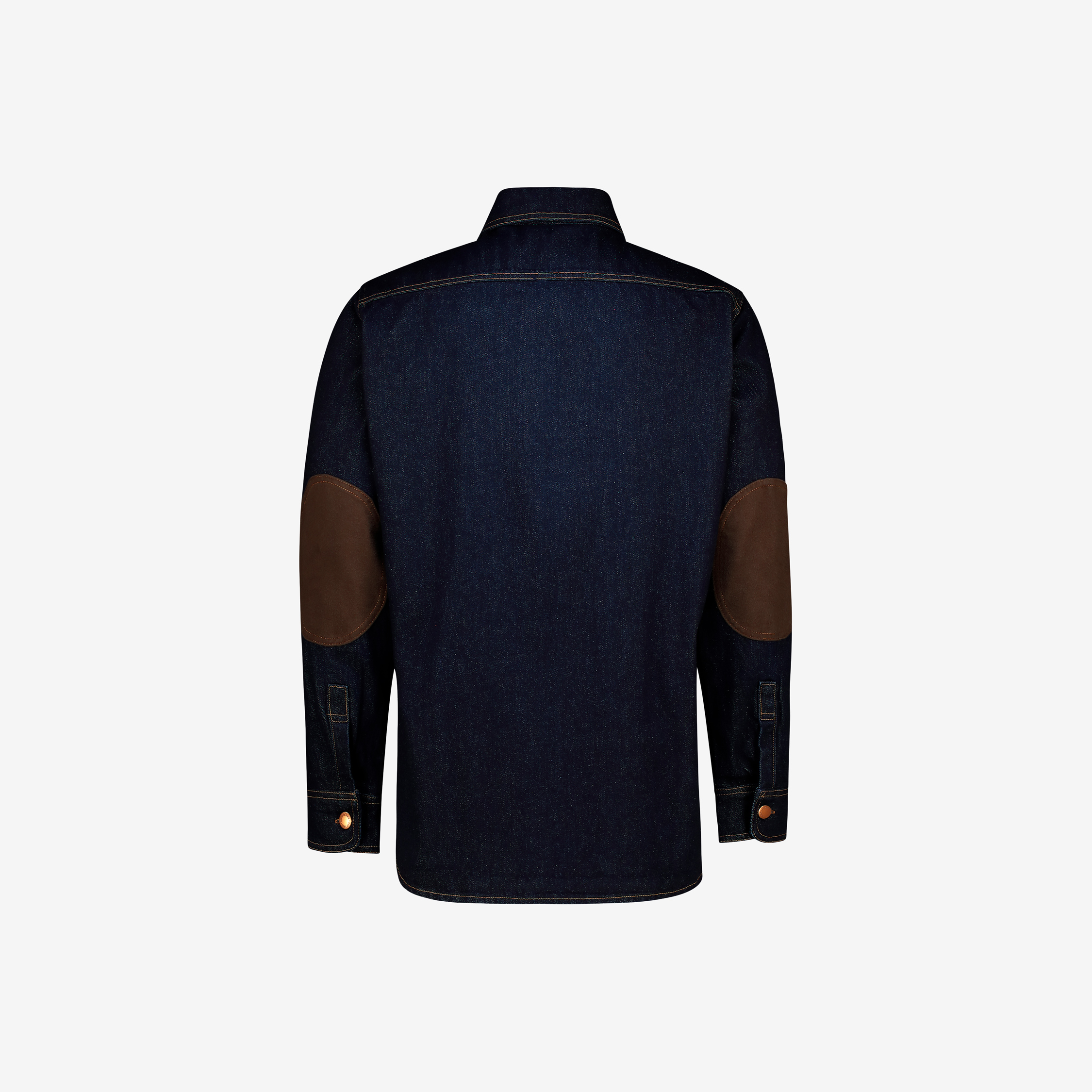 Men's dark wash shacket by Sweet-Orr & Co.